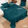 Utopia Bedding King Bed Sheets Set - 4 Piece Bedding - Brushed Microfiber - Shrinkage and Fade Resistant - Easy Care (King, Teal