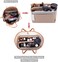 ZTUJO Purse Organizer, Felt Bag Organizer Purse Organizer Insert For Speedy, Neverfull, Graceful, Neverfull,Tote, Handbag,Shaper, Beige, Large
