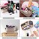 ZTUJO Purse Organizer, Felt Bag Organizer Purse Organizer Insert For Speedy, Neverfull, Graceful, Neverfull,Tote, Handbag,Shaper (Medium, Beige