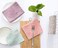 kimteny 12 Pack Kitchen Cloth Dish Towels, Premium Dishcloths, Super Absorbent Coral Velvet Dishtowels, Nonstick Oil Washable Fast Drying (Pink-Grey