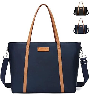BUG Large Tote Bag for Women Laptop Bag Work Shoulder Tote Bags with Trolley Sleeve