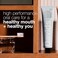 Davids Natural Charcoal Toothpaste, Peppermint, Whitening, Antiplaque, Fluoride Free, SLS Free, 160ml, Metal Tube, Tube Roller Included