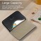 Padike Business Name Card Holder Luxury PU Leather,Business Name Card Holder Wallet Credit Card ID Case/Holder for MenWomen - Keep Your Business Cards Clean (Black