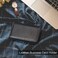 Padike Business Name Card Holder Luxury PU Leather,Business Name Card Holder Wallet Credit Card ID Case/Holder for MenWomen - Keep Your Business Cards Clean (Black
