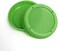 Picowe Plastic Sprouting Jar Strainer Lids, for 86mm Wide Mouth Mason / Canning Jars, Suit for Grow Bean / Salad Sprouts, Alfalfa, 8 Pack(Green