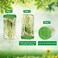 Picowe Plastic Sprouting Jar Strainer Lids, for 86mm Wide Mouth Mason / Canning Jars, Suit for Grow Bean / Salad Sprouts, Alfalfa, 8 Pack(Green