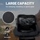 MIER 60L Water Resistant Backpack Duffle Heavy Duty Convertible Duffle Bag with Backpack Straps for Gym, Sports, Travel, Black