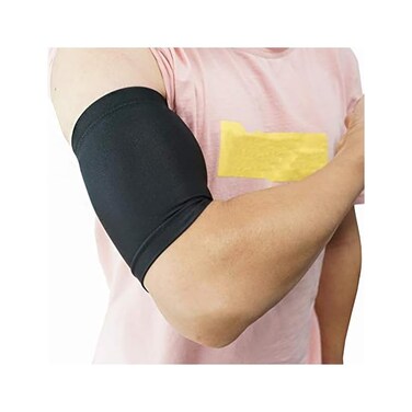 Luwint Thin and Light Upper Arm Sleeve &ndash; Biceps/Triceps Tendon Brace Support for Workout, Cycle, Basketball, Volleyball, 1 Pair (XL