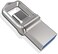 KALSAN Type C USB Flash Drive 64GB 2 in 1 USB Sticks OTG Type CUSB 3.0 Dual Drive Waterproof Memory Stick with Keychain Metal-Silver Color
