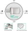 KALSAN Type C USB Flash Drive 64GB 2 in 1 USB Sticks OTG Type CUSB 3.0 Dual Drive Waterproof Memory Stick with Keychain Metal-Silver Color