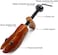 EchoDone Echodo 2 Way Cedar Shoe Trees For Men Wooden Shoe Stretcher Adjustable Unisex Shaper Large Size for Men and Women, Wood Shaper Women's Size 10 to 13.5 Man's Size 9 to 13, Brown, Large