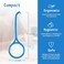 OrthoKey Clear Aligner Removal Tool - Invisible Removable Braces - QTY 4 Blue