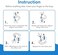 OrthoKey Clear Aligner Removal Tool - Invisible Removable Braces - QTY 4 Blue