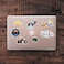 ONESHAW Linzze Stickers 55-Pcs Pack Waterproof Vinyl Vintage Bumper Decals Perfect for Laptop Computer Car Skateboard Water Bottle Travel Case Guitar Luggage Motorbikes (Hotel50Pcs Fishing Linzze 01
