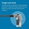 Kensington N17 Dell Laptop Lock - Combination (K68008WwBlack