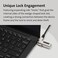 Kensington N17 Dell Laptop Lock - Combination (K68008WwBlack