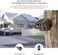eMACROS Solar Driveway Alarm Sytem Wireless Long Range Outdoor Weather Resistant Motion SensorDetector- Driveway Alarms Wireless Outside MonitorProtect Outside Property