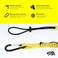 BearTOOLS Tool Lanyard with Buckle Strap &ndash; Clip Bungee Cord &ndash; Heavy Duty Screw Locking Carabiner &ndash; Fall Protection and Safety &ndash; Adjustable Loop End &ndash; Tough Tether &ndash; Construction - 0923YS (3 Pack