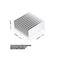 Awxlumv 4PCS Heat Sink Kit 40x40x20mm Aluminium Heatsink Cooler 40mm for Cooling VRM GPU Stepper Driver 3D Printers Stepper Motor NEMA 17, TEC1-12706 Thermoelectric Peltier Led