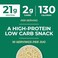 TWIN PEAKS INGREDIENTS Low Carb, Keto Friendly Protein Puffs, Sour CreamOnion (300g, 21g Protein, 2g Carbs