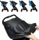 IYWISH Baby Stroller Sun Shade Sun Protection Sun Shade for Strollers Car Seats Pram Pushchair Buggy Stroller Sunshade Parasol Sun Rain Shade Canopy Cover Awning Anti-UV Toddlers Stroller Canopy Sun S