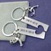 Vadaka Couple Keychain I Found My Lobster You're My Lobster Keychain Couple Set Anniversary Jewelry Wedding Valentine's Day Birthday Gifts for Boyfriend, Girlfriend, Silver, S