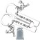 Vadaka Couple Keychain I Found My Lobster You're My Lobster Keychain Couple Set Anniversary Jewelry Wedding Valentine's Day Birthday Gifts for Boyfriend, Girlfriend, Silver, S