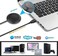 ميكروفون TKGOU المكثف متعدد الاتجاهات بتقنية USB للمؤتمرات الصوتية عبر بروتوكول الإنترنت (VoIP)، سهل الاستخدام والتوصيل والتشغيل، مناسب لبث المكالمات الصوتية عبر بروتوكول الإنترنت (VoIP).