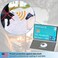 مجموعة فالونيك من 6 أغطية حماية بتقنية RFID - واجهة شفافة، غطاء حماية لبطاقة الائتمان للمحفظة - حماية لبطاقة الخصم وبطاقة المترو