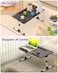 NEARPOW Laptop Desk for Bed, Larger Size Bed Table Laptop Bed Tray, Height and Angle Adjustable Computer Standing Desk Lap Desk with Foldable Legs for Reading and Writing in Bed, Sofa, Couch, Floor