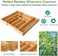Pipishell Bamboo Expandable Drawer Organizer for Utensils Holder, Adjustable Cutlery Tray, Wood Drawer Dividers Organizer for Silverware, Flatware, Knives in Kitchen, Bedroom, Living Room