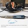 MillSO 1/4 to 3.5mm Headphone Adapter, TRS 6.35mm Female to 3.5mm Male 1/8 to 1/4 Stereo Audio Adapter for Amplifiers, Guitar, Piano, Home Theater Devices to Phone, Laptop, Headphones - 12inch/30cm