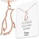 Penguin Necklace Gift For Girls Happy Penguin Pendant Charm With Funny Gift Card Stay CoolWaddle Your Own Way