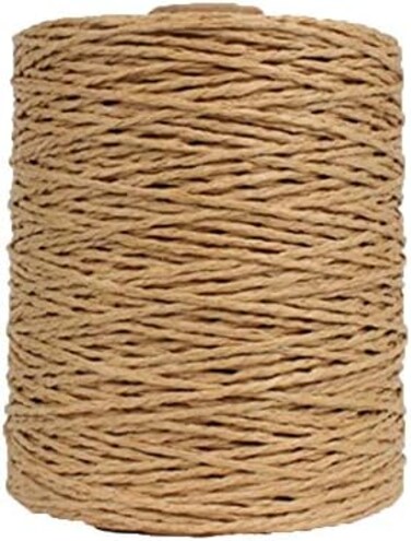 Rayon Crochet Raffia Yarn Natural Cotton Brown Summer Sun Hat