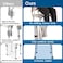 TooCust Shower Chair with Arms and Back Heavy Duty 330lbs, Shower Chair for Inside Shower, Shower Seat for Inside Shower Bathroom Chair with Cutout SeatCold-Proof Pads, Tools-Free Assembly