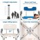 TooCust Shower Chair with Arms and Back Heavy Duty 330lbs, Shower Chair for Inside Shower, Shower Seat for Inside Shower Bathroom Chair with Cutout SeatCold-Proof Pads, Tools-Free Assembly
