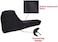 MaWGcowerd Rowing Machine Cover, Fitness Equipment Protective Cover and Oxford Waterproof Fabric are The Ideal Choice for Indoor and Outdoor use（Black