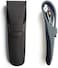Lohas Select Soft Silicone Razor Travel Case for Safety Razors, Waterproof, Travel Size, Black, Unisex-Adults