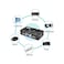 MT-VIKI VGA KVM Switch, 2 Port USB VGA KVM Switch for 2 Computers Share 1 Monitor Keyboard Mouse Printer,2 KVM Cables