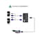 MT-VIKI VGA KVM Switch, 2 Port USB VGA KVM Switch for 2 Computers Share 1 Monitor Keyboard Mouse Printer,2 KVM Cables
