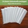LOOBANI 10 Piece Painter Plastic Drop Cloths Sheet,Waterproof Anti-dust Furniture Cover,9x12 Feet Disposable Tarp for Painting for Couch Cover and Furniture Cover