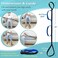 Mybow Leg Lifter Strap for After Knee Surgery Hip Replacement Recovery Kit Medical Leg Loop Lifter Pull Strap Lift Assist Rigid Foot Lifter for Disabled Elderly Adults Handicap Mobility Aids Portable