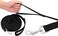 AMAGOOD Dog/Puppy Obedience Recall Training Agility Lead-15 ft 20 ft 30 ft 50 ft Long Leash-for Dog Training,Tie Out,Play,Safety,Camping (50 feet, Black