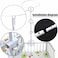 HanYun Baby Crib Safety Pop Up Tent, 55" x 51" x 27" Crib Canopy Protect Baby from Crib Rails, Baby Bed Netting Crib Tent Cover to Keep Baby from Climbing Out - See Through Mesh Nursery Mosquito Net