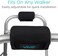 Vive Walker Grips Padded Hand Covers Soft Cushion Padding Medical For Folding Rolling Wheelchair Rollator Handle Senior Elderly Grippers Crutch Handle Pads Mobility Aid Hand Cushion Black
