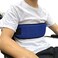 Jeelathy Wheelchair Seat Belt Adjustable Medical Wheelchair Safety Harness for Patient Caring, Cushion Harness Straps with Easy Release Buckle