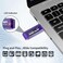 INLAND Micro Center SuperSpeed 5 Pack 64GB USB 3.0 Flash Drive Gum Size Memory Stick Thumb Drive Data Storage Jump Drive (64G 5-Pack