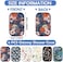 Sosation 6 Pieces Ostomy Bag Covers Waterproof Ostomy Shower Cover Stretchy Lightweight Colostomy Bags Covers Shower Ostomy Wraps with Opening for Women Men Ileostomy Care Protector Odor Reducing Supp