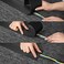 WILLBOND Cable Floor Strip Cord Cover Grip Floor Cable Protector Carpet Cable Management, Hold Cords in Place, Keep Cables Organized, Protect Cords and Prevent a Trip Hazard, 3 Inch x 10 Feet (20 Feet