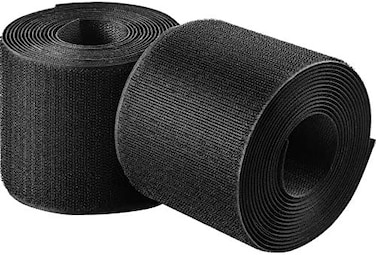 WILLBOND Cable Floor Strip Cord Cover Grip Floor Cable Protector Carpet Cable Management, Hold Cords in Place, Keep Cables Organized, Protect Cords and Prevent a Trip Hazard, 3 Inch x 10 Feet (20 Feet